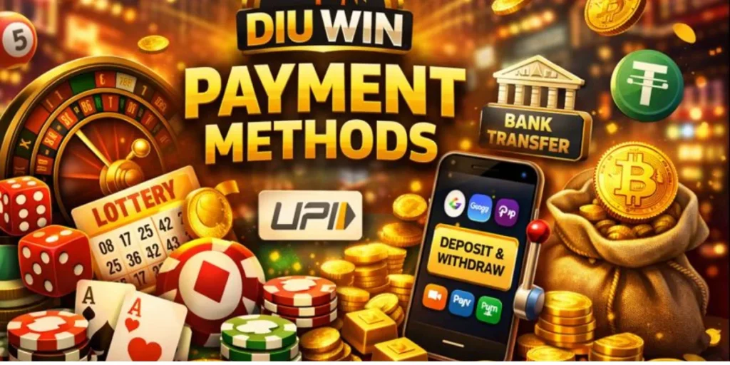 Diu Win Payment Methods