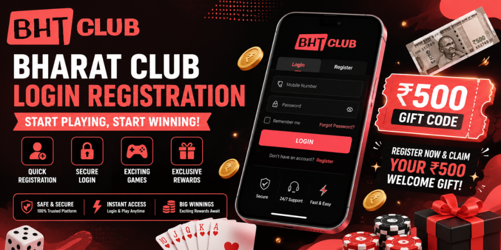 Bharat Club Login Registration